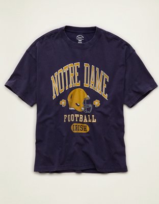 AE Boxy Fit Notre Dame Graphic T-Shirt