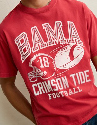 AE Boxy Fit Alabama Crimson Tide Graphic T-Shirt