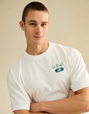NFL Boxy Fit Philadelphia Eagles Graphic T-Shirt