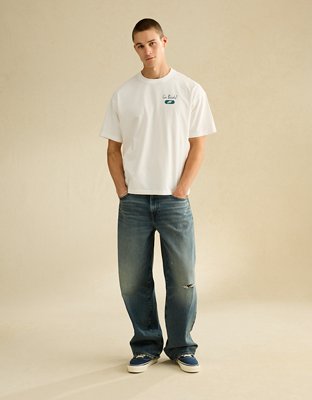 NFL Boxy Fit Philadelphia Eagles Graphic T-Shirt