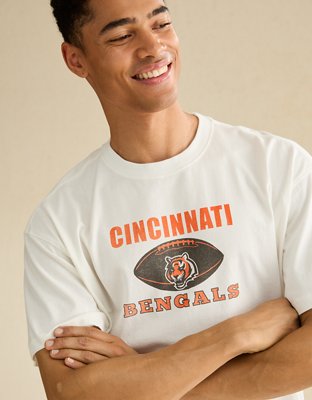 NFL Boxy Fit Cincinnati Bengals Graphic T-Shirt