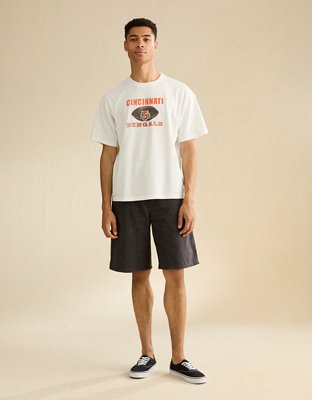NFL Boxy Fit Cincinnati Bengals Graphic T-Shirt