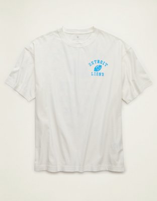 NFL Boxy Fit Detroit Lions Graphic T-Shirt