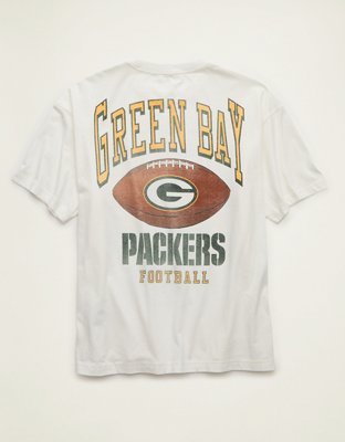 NFL Boxy Fit Green Bay Packers Graphic T-Shirt