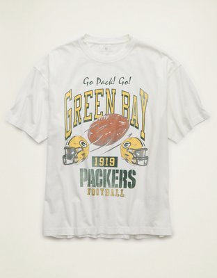 NFL Boxy Fit Green Bay Packers Graphic T-Shirt