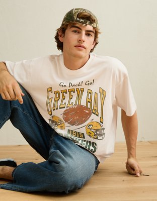 NFL Boxy Fit Green Bay Packers Graphic T-Shirt