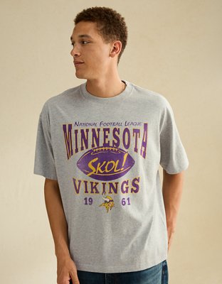 NFL Boxy Fit Minnesota Vikings Graphic T-Shirt