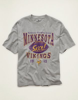 NFL Boxy Fit Minnesota Vikings Graphic T-Shirt