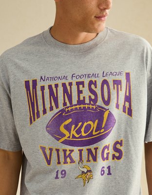 NFL Boxy Fit Minnesota Vikings Graphic T-Shirt