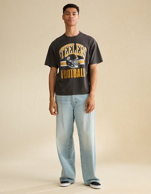 NFL Boxy Fit Pittsburgh Steelers Graphic T-Shirt