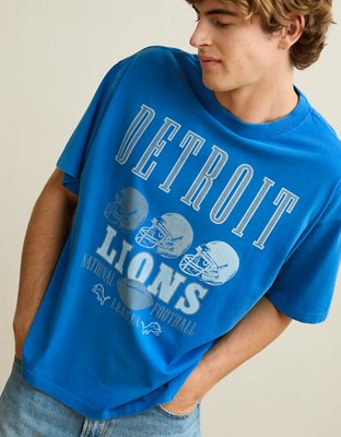 NFL Boxy Fit Detroit Lions Graphic T-Shirt
