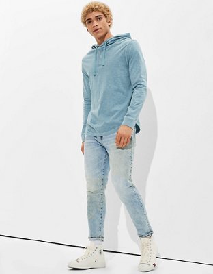 AE Super Soft Slub Hoodie Tee