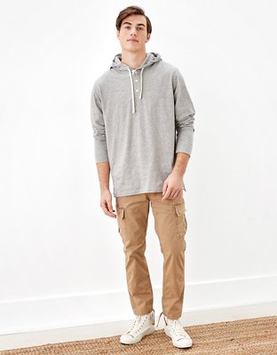 Мужские худи American Eagle AE Henley — фото 5