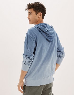 AE Super Soft Slub Dip-Dye Hoodie T-Shirt