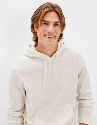 American eagle waffle hoodie on sale