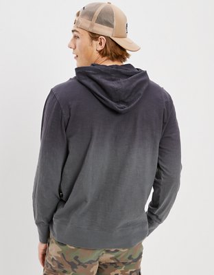 AE Long-Sleeve Dip Dye Hoodie T-Shirt