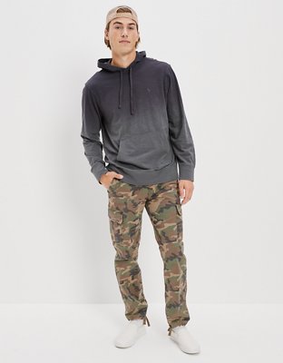 AE Long-Sleeve Dip Dye Hoodie T-Shirt