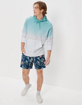 Мужские худи American Eagle AE Long-Sleeve Dip Dye T-Shirt — фото 5