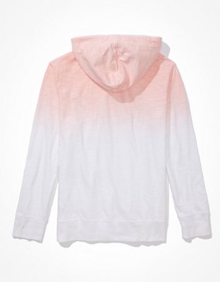 AE Long-Sleeve Dip Dye Hoodie T-Shirt