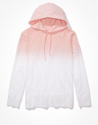 AE Long-Sleeve Dip Dye Hoodie T-Shirt