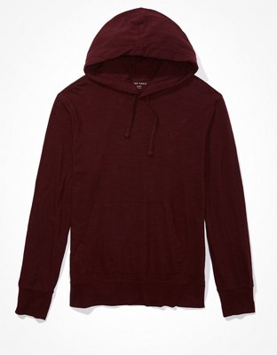 American eagle maroon clearance hoodie