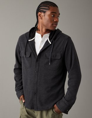 AE Hooded Shirt Jacket
