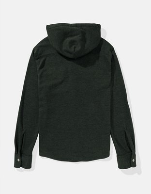 AE Camisa Estilo Chamarra con Capucha