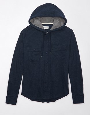 AE Hooded Shirt Jacket