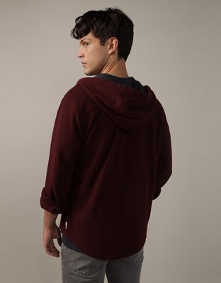 Мужские куртки American Eagle AE Hooded Shirt Jacket — фото 2