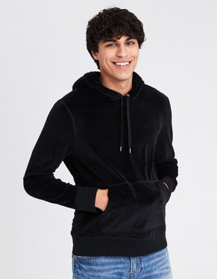 american eagle velour hoodie