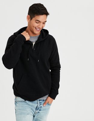 american eagle thermal hoodie