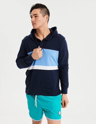 Мужские футболки American Eagle AE Rugby Striped t-shirt — фото 2