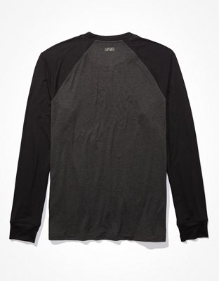 AE 24/7 Long-Sleeve Raglan T-Shirt
