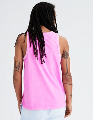 Мужские топы American Eagle AE Super Soft Tank Top — фото 3
