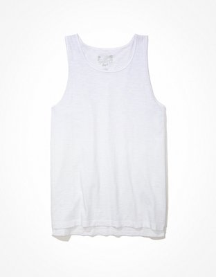 Мужские топы American Eagle AE Super Soft Slub Tank Top — фото 3