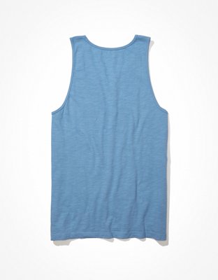AE Super Soft Slub Graphic Tank Top | American Eagle