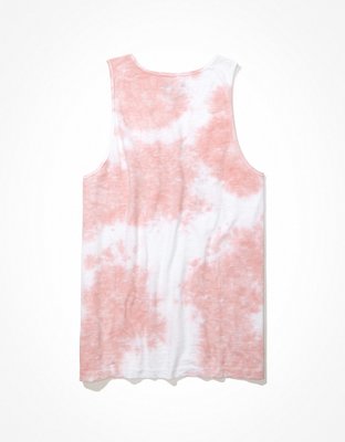 Мужские топы American Eagle AE Tie-Dye Muscle Tank Top — фото 4