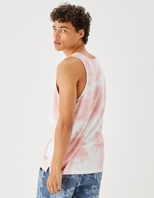 Мужские топы American Eagle AE Tie-Dye Muscle Tank Top — фото 2