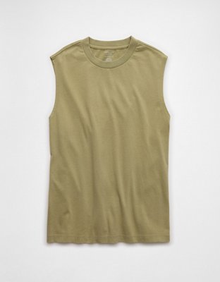 AE Boxy Sueded Jersey Tank Top