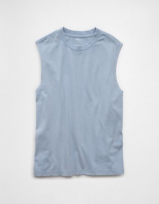 AE Boxy Sueded Jersey Tank Top