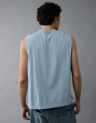 AE Boxy Sueded Jersey Tank Top