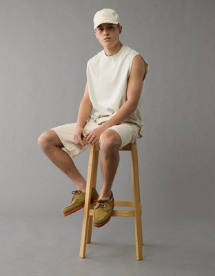 AE Boxy Sueded Jersey Tank Top