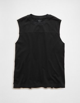 AE Boxy Fit Sueded Jersey Tank
