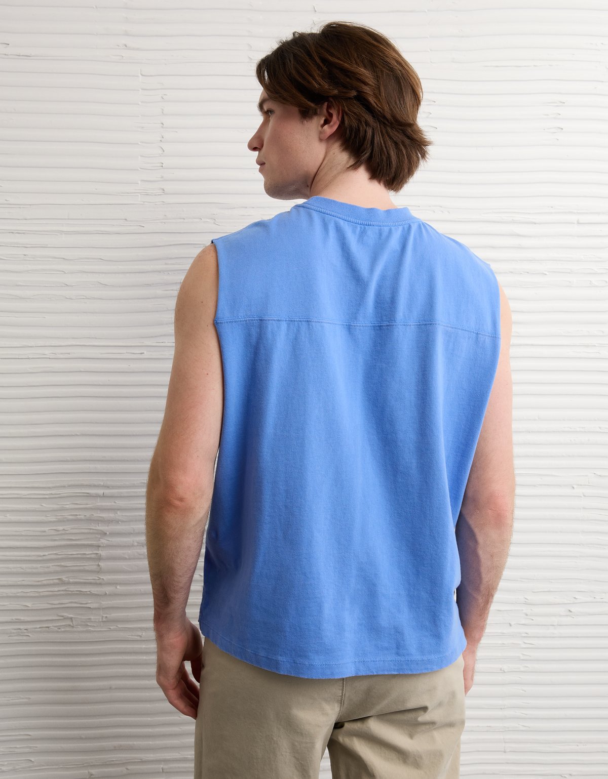 AE Boxy Fit Sueded Jersey Tank Top - image 2