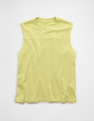 AE Boxy Fit Sueded Jersey Tank