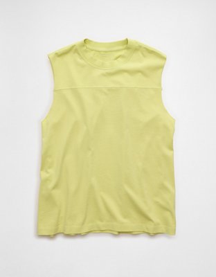 AE Boxy Fit Sueded Jersey Tank
