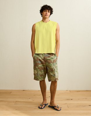 AE Boxy Fit Sueded Jersey Tank