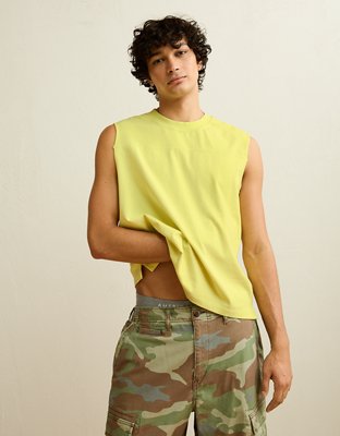 AE Boxy Fit Sueded Jersey Tank