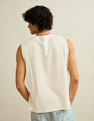 AE Boxy Fit Sueded Jersey Tank