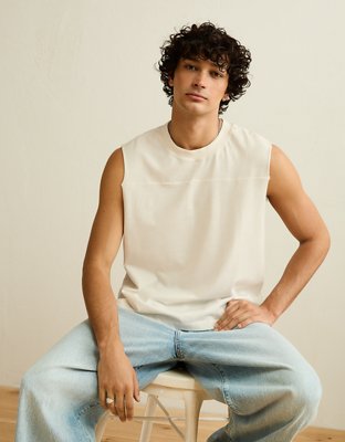 AE Boxy Fit Sueded Jersey Tank from American Eagle - $19.95